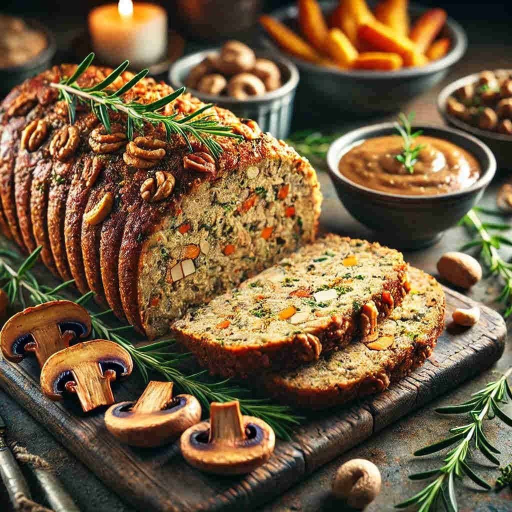 Vegan Nut Roast 1 Vegetarian Christmas Main Dishes