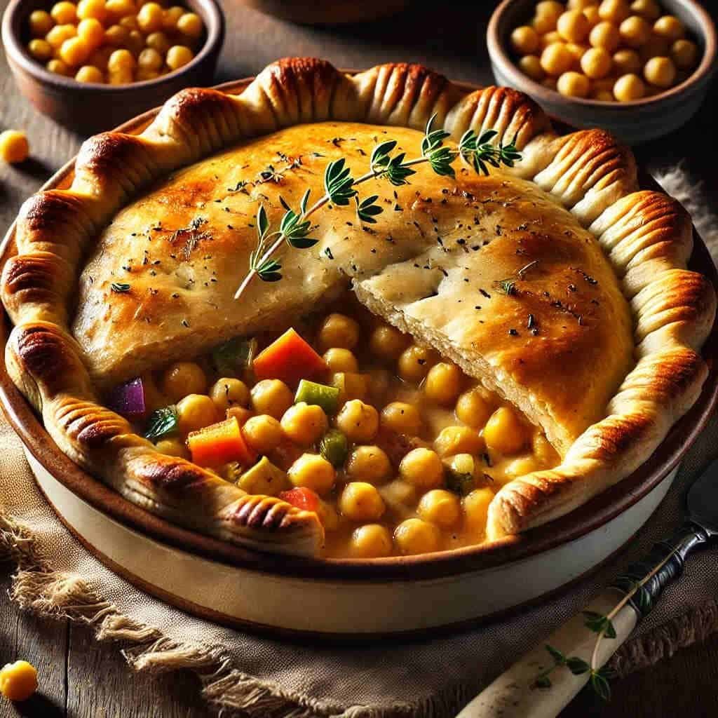 Chickpea Pot Pie 1 Vegetarian Christmas Main Dishes