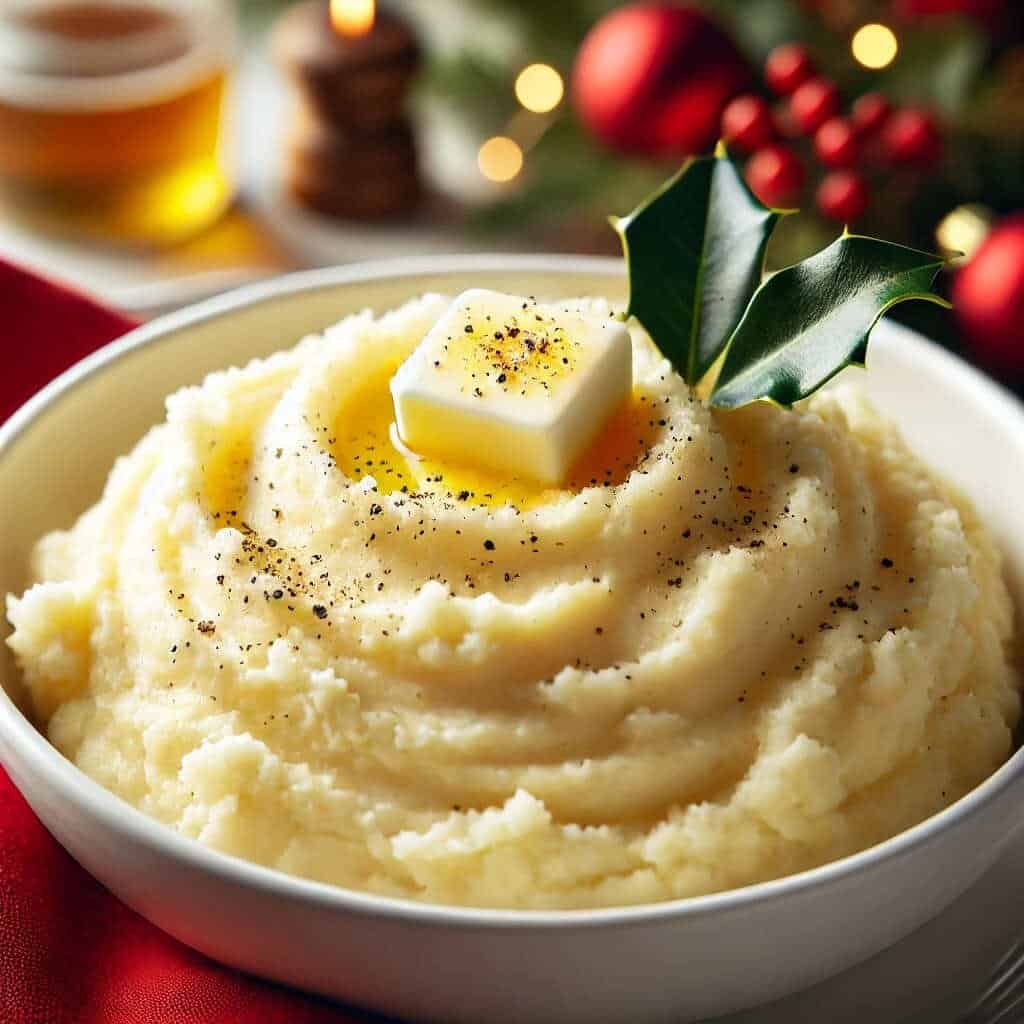 Cauliflower "Mashed Potatoes” with Creamy Gravy 1 Cauliflower “Mashed Potatoes” with Creamy Gravy