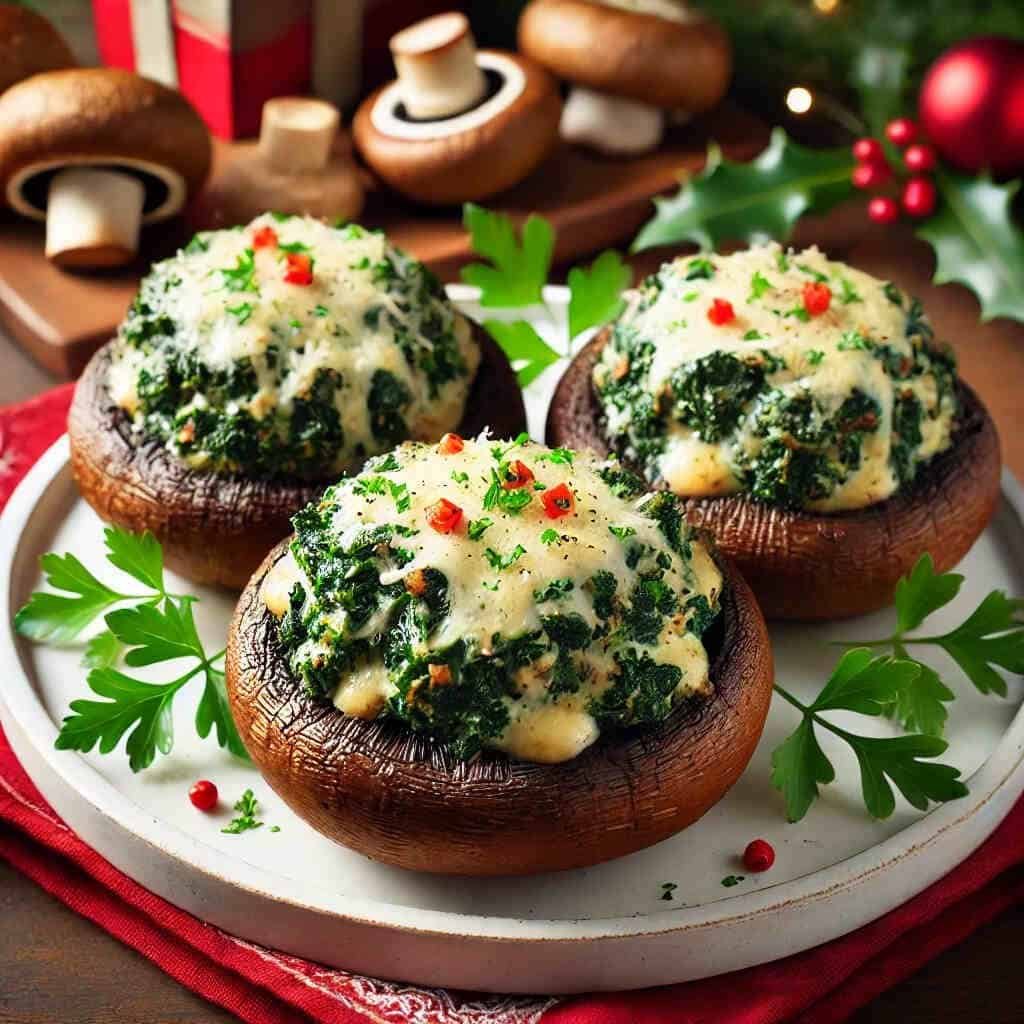 Low Carb Stuffed Mushrooms 1 Low Carb Stuffed Mushrooms