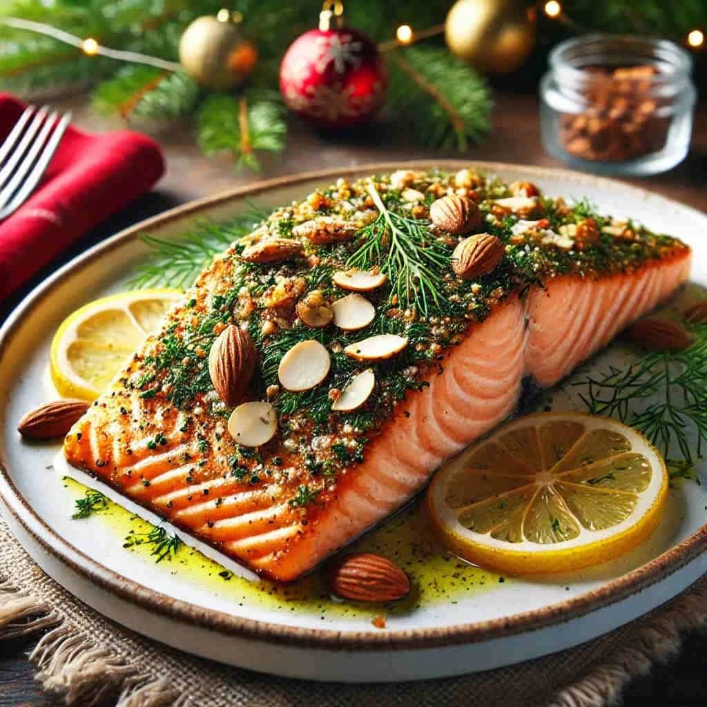 Herb Crusted Salmon 1 Herb-Crusted Salmon