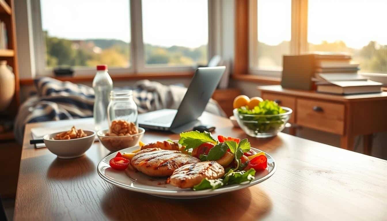 "How to Maintain a Healthy Diet in College: Practical Tips for Eating Well on Campus" 1 98re8