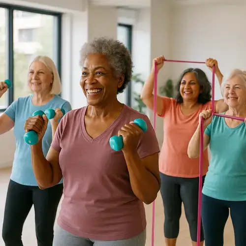 arm exercises for older women