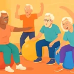 balance ball exercises for seniors