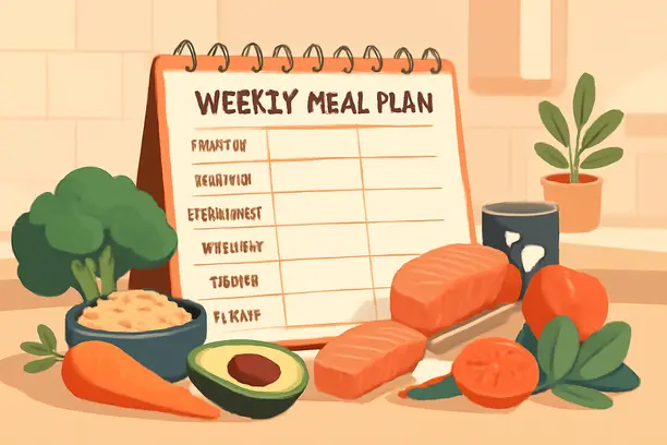Easy Weekly Meal Plan for Women Over 40 Who’d Rather Eat Than Overthink Dinner 2 easy weekly meal plan