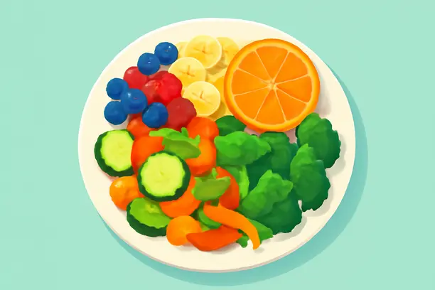 A Healthy Meal Plan With Fruits and Vegetables: Because Your Plate Deserves a Party, Too 1 healthy meal plan with fruits and vegetables