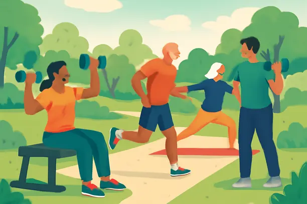 how to get in shape after 40