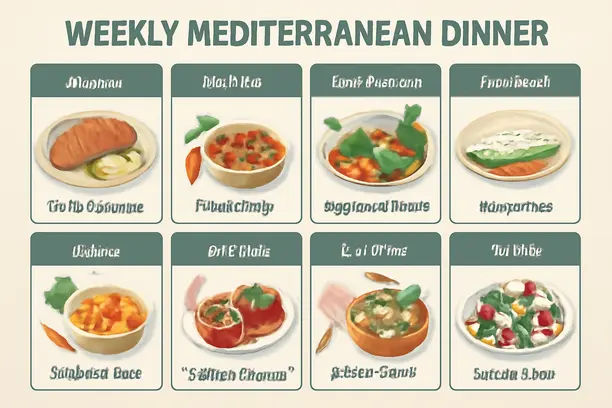 Mediterranean Diet Dinners for Women Over 40: Less Drama, More Hummus 2 image
