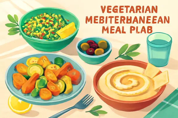 Vegetarian Mediterranean Meal Plan for Women Over 40: Olive Us Want Seconds 5 vegetarian mediterranean meal plan