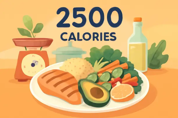 2500 calorie meal plan