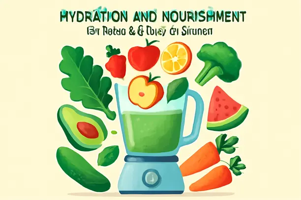 The 5 Day Cleanse: Will Your Liver Call HR or Send a Thank-You Note? 3 =Fruits and vegetables blended into a smoothie for hydration during a cleanse.