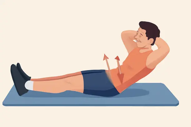 straight leg sit ups