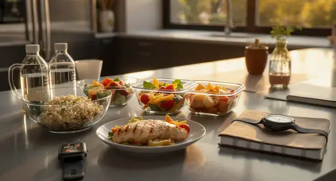 16 week marathon diet plan