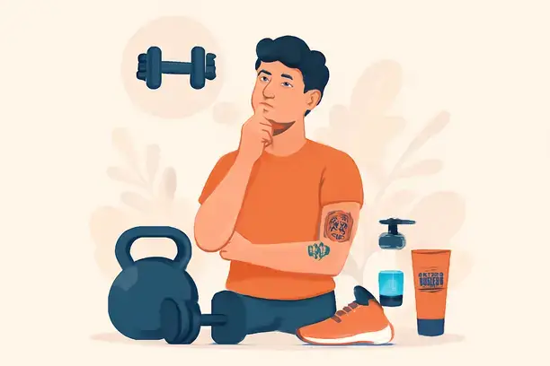 can i workout after getting a tattoo